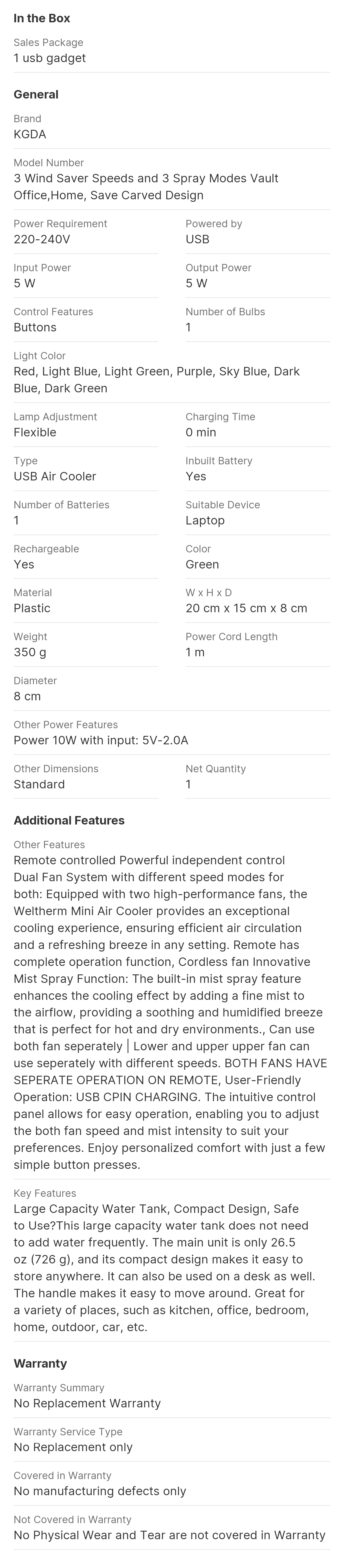 Description