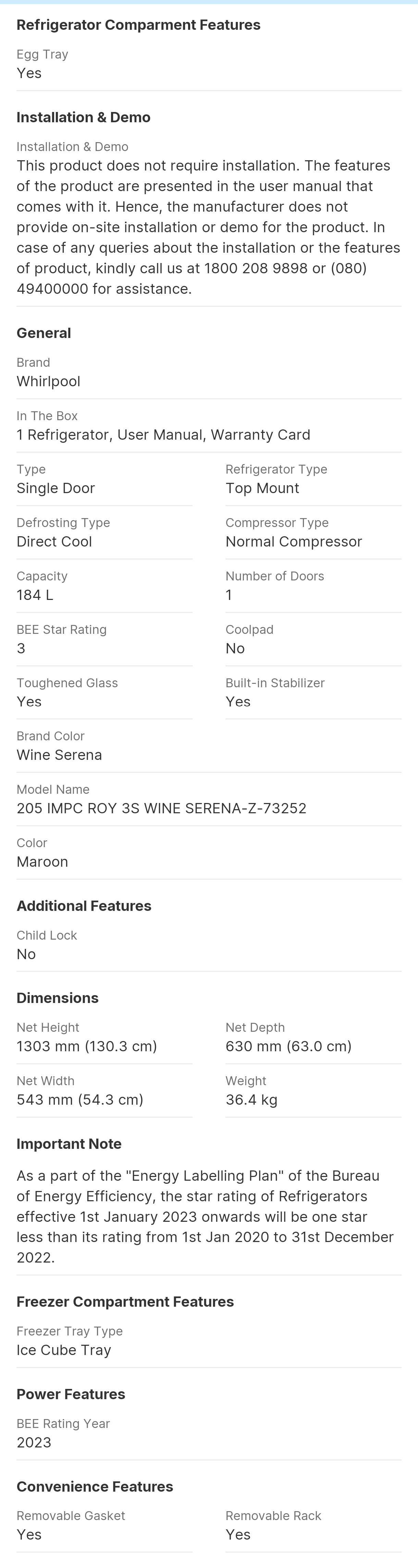 Description