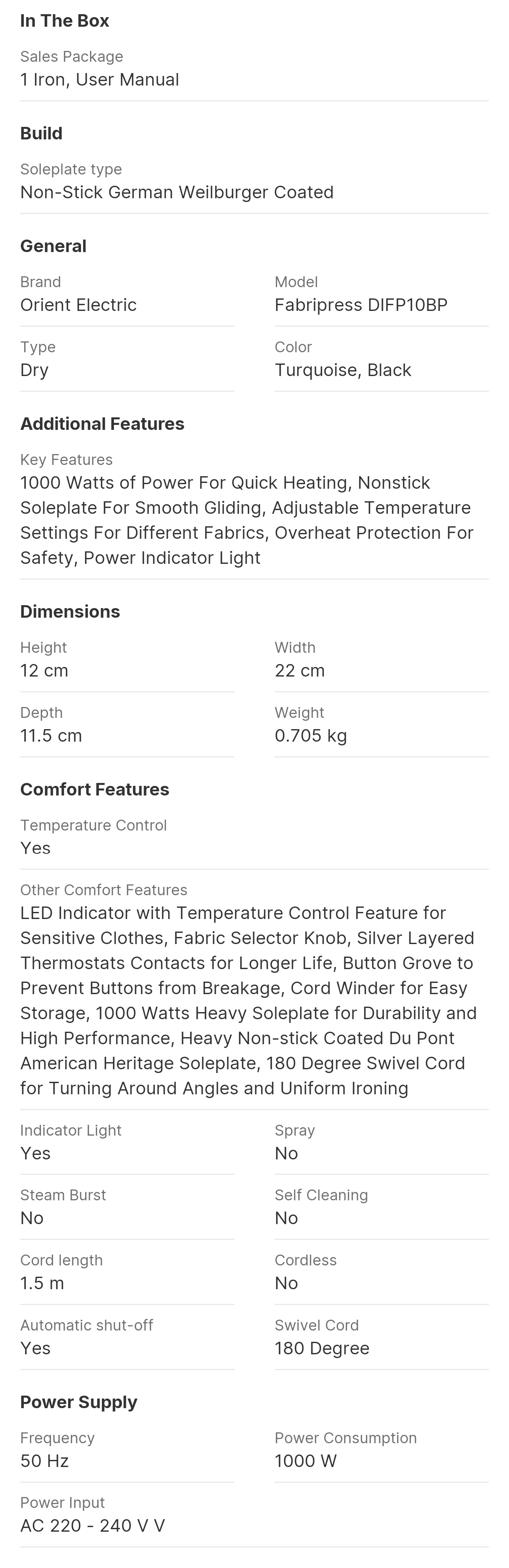 Description